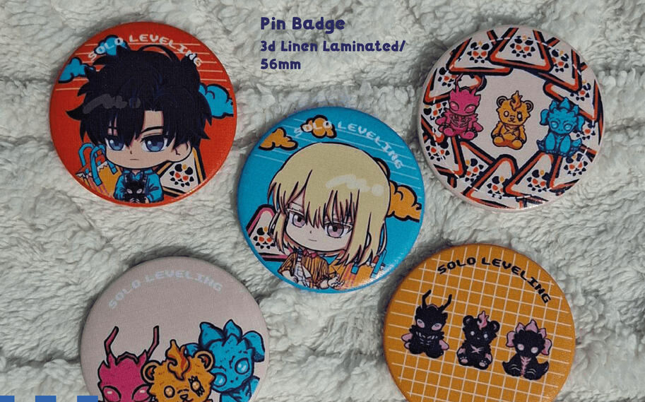 Solo Leveling Sample Merch